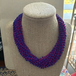 Vibrant Multicolor Beaded Necklace